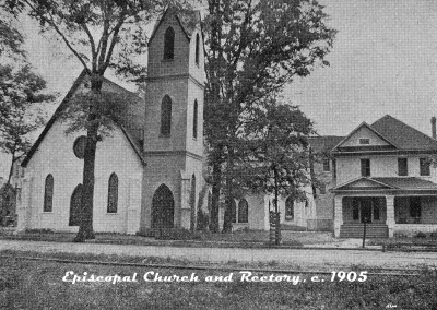Episcopal Church and Rectory, circa 1905