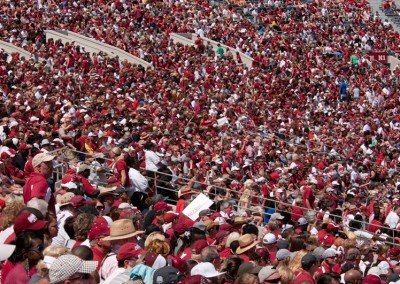 Crowds at A-Day, 2012